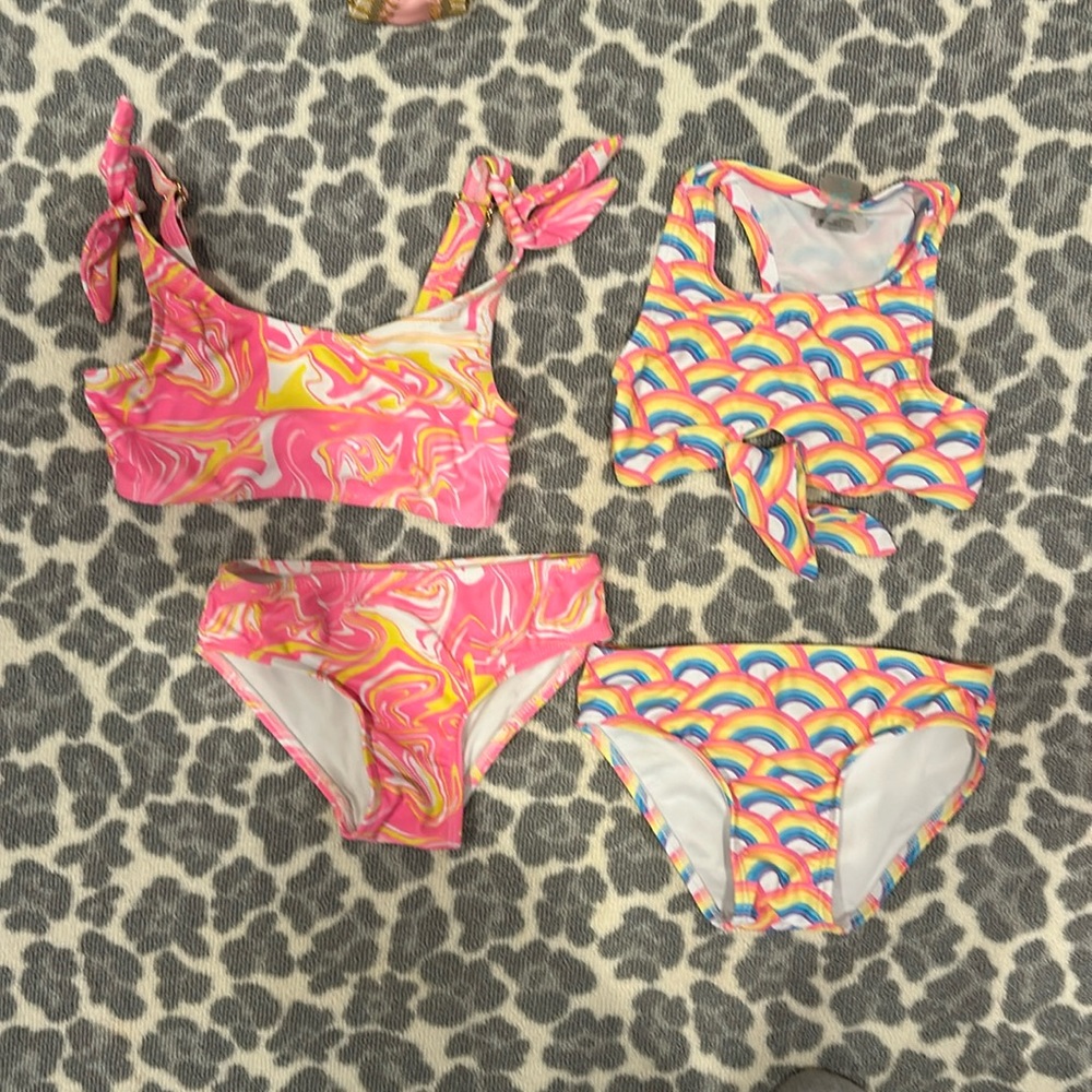 Girls Size 4 Bikinis